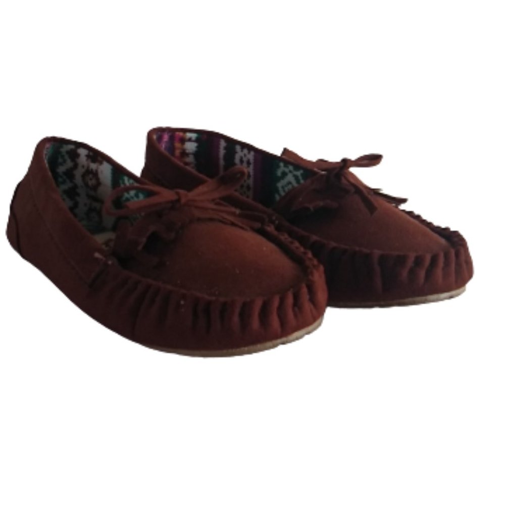 Unionbay Brown Moccasin Slippers